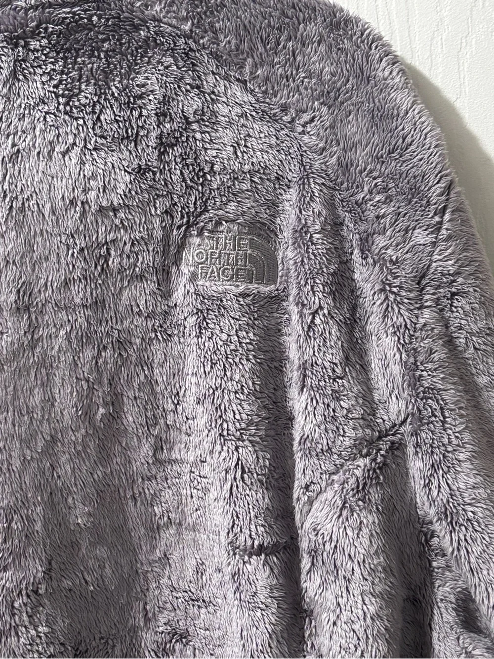 The North Face Osito Full Zip Fleece Jacket Gray Women's XXL